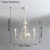 WOMO French Candelabra Crystal Chandelier-WM2398 thumbnail