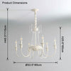 WOMO French Candelabra Crystal Chandelier-WM2398 thumbnail