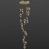 WOMO Rock Crystal Rain Chandelier-WM2189 thumbnail