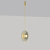 WOMO Pendulum Glass Disc Pendant Light-WM2501 thumbnail