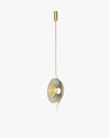 WOMO Pendulum Glass Disc Pendant Light-WM2501 thumbnail