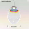 WOMO Iridescent Glass Bubble Pendant Light-WM2502 thumbnail