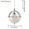 WOMO Globe Glass Pendant Light-WM2504 thumbnail