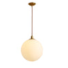 WOMO Frosted Glass Globe Pendant Light-WM2505 thumbnail