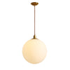 WOMO Frosted Glass Globe Pendant Light-WM2505 thumbnail