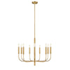 WOMO Gold Candlestick Chandelier-WM2509 thumbnail