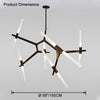 WOMO Adjustable Gold Branch Chandelier-WM2511 thumbnail