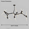 WOMO Adjustable Gold Branch Chandelier-WM2511 thumbnail