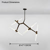 WOMO Adjustable Gold Branch Chandelier-WM2511 thumbnail