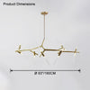 WOMO Adjustable Gold Branch Chandelier-WM2511 thumbnail