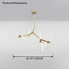 WOMO Adjustable Gold Branch Chandelier-WM2511 thumbnail