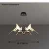 WOMO Gold Bird Round Chandelier-WM2512d thumbnail