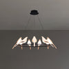 WOMO Gold Bird Round Chandelier-WM2512d thumbnail