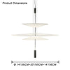 WOMO Tiered Cone Pendant Light-WM2513 thumbnail