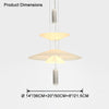 WOMO Tiered Cone Pendant Light-WM2513 thumbnail