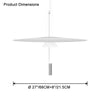 WOMO Tiered Cone Pendant Light-WM2513 thumbnail