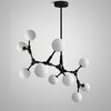 WOMO Branching Bubble Frosted Glass Chandelier-WM2514 thumbnail