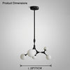 WOMO Branching Bubble Frosted Glass Chandelier-WM2514 thumbnail