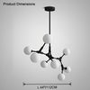 WOMO Branching Bubble Frosted Glass Chandelier-WM2514 thumbnail