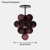 WOMO Purple Grape Chandelier-WM2515 thumbnail