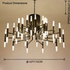 WOMO Modern Candlestick Chandelier-WM2516 thumbnail