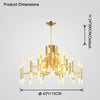 WOMO Modern Candlestick Chandelier-WM2516 thumbnail