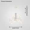 WOMO Modern Candlestick Chandelier-WM2516 thumbnail