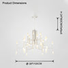 WOMO Modern Candlestick Chandelier-WM2516 thumbnail