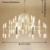 WOMO Modern Candlestick Chandelier-WM2516 thumbnail