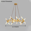 WOMO Modern Candlestick Chandelier-WM2517 thumbnail