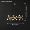 WOMO Modern Candlestick Chandelier-WM2517 thumbnail