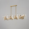 WOMO Linear Crystal Chandelier-WM2459 thumbnail