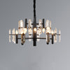 WOMO Black Candle Crystal Chandelier-WM2519 thumbnail