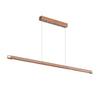 WOMO Walnut Linear Led Pendant Light-WM2520 thumbnail