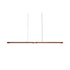 WOMO Walnut Linear Led Pendant Light-WM2520 thumbnail