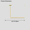 WOMO Linear Led Pendant Light-WM2526 thumbnail