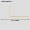 WOMO Linear Led Pendant Light-WM2526 thumbnail