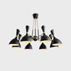 WOMO Adjustable Shaded Chandelier-WM2528 thumbnail