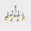 WOMO Adjustable Shaded Chandelier-WM2528 thumbnail