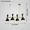 WOMO Adjustable Linear Chandelier-WM2529 thumbnail