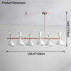 WOMO Adjustable Linear Chandelier-WM2529 thumbnail