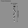 WOMO Cylinder Cascading Chandelier-WM2532 thumbnail