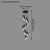 WOMO Cylinder Cascading Chandelier-WM2532 thumbnail