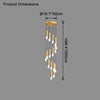 WOMO Cylinder Cascading Chandelier-WM2532 thumbnail