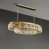 WOMO Long Oval Crystal Chandelier-WM2541 thumbnail