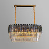 WOMO Tiered Linear Crystal Chandelier-WM2543 thumbnail