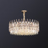 WOMO Rose Gold Round Crystal Chandelier-WM2545 thumbnail