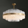 WOMO Gold Round Crystal Chandelier-WM2547 thumbnail