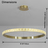 WOMO Circular Led Crystal Chandelier-WM2549a thumbnail
