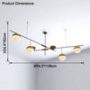 WOMO Branching Glass Bubble Chandelier-WM2551 thumbnail